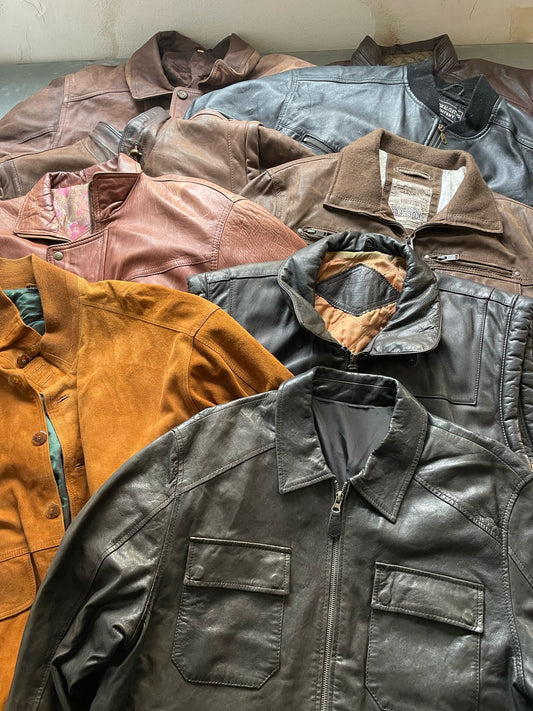Mix Retro Leather Jackets