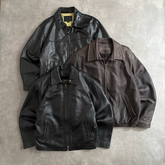 Mix Retro Leather Jackets